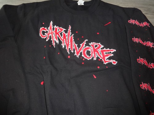 Carnivore sweatshirt thrash - sweatshirt,
