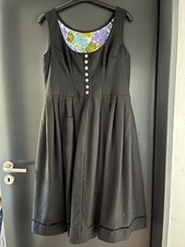 Damen Trachten Dirndl ärmellos schwarz ca. Gr. 44
