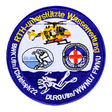 Aufnäher Christoph 22 RTH-unterstützte Wasserrettung
