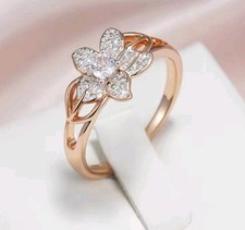 Luxus Ring 585er Rolled