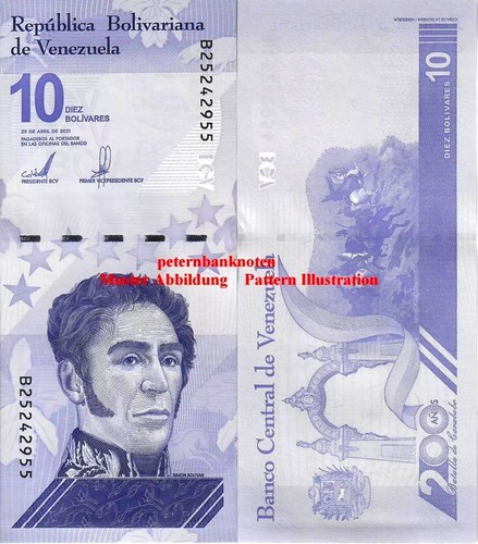Venezuela 10 bolivares - venezuela,