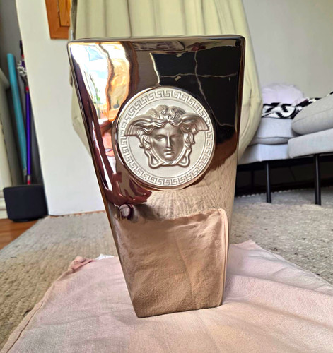 Versace medusa vase - versace,