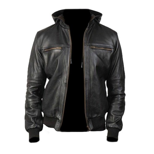 Herren schwarz lammleder - herren,