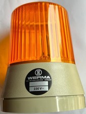 Signal-Alarmlampe, Strobelight, von WERMA, orange/gelbfarben, 230V