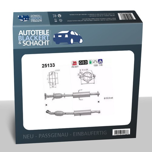 Auspuff katalysator für - für, mazda