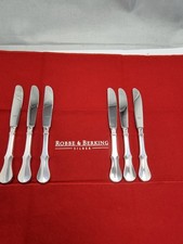 6 tlg. Robbe & Berking Kindermesser Alt Kopenhagen 150 versilbert 185mm  sg5
