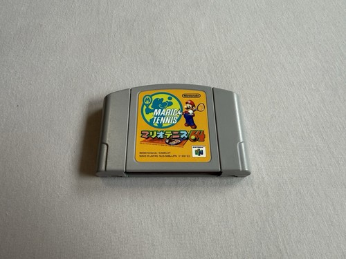 Mario tennis n64 japan - tennis, 64