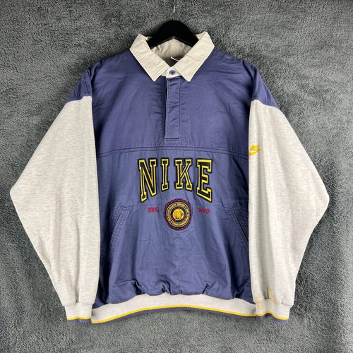 Vintage nike collared sweater - vintage,