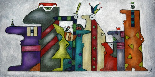 Kunstdruck signiert kunst art - signiert,