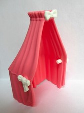 Playmobil 5334 Himmel für Babybett rosa mit weißen Schleifen
