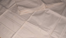 2 Alte Paradekissen Kopfkissen Kissenbezüge mit Hohlsaum (13169)