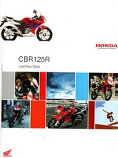 Prospekt Honda CBR 125 R 2004 12 Seiten