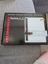 Zeichenplatte Rumold Techno, A3, A4 usw  inkl. Parallel-Zeichenschiene NEU & OVP