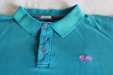 Lonsdale Poloshirt Herren grün türkis rosa Kurzarm Größe XL