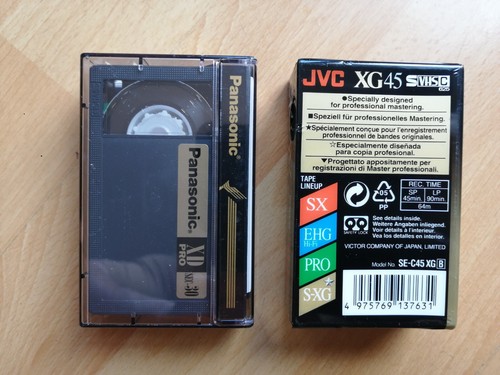Jvc super vhs kasette - 45,