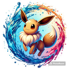 Panel Pokemon verschiedene Motive Sweat Stoff