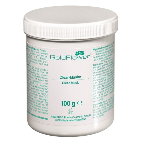 Goldflower clear maske - clear, g