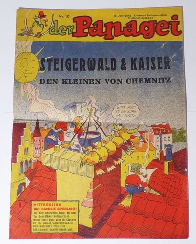 Alte kinderzeitung der papagei - kinderzeitung,