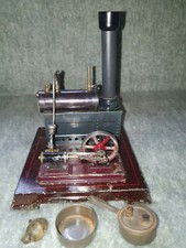 BING - liegende Dampfmaschine von 1915, gezeichnet Nr. 130/451, Vitrinenmodell