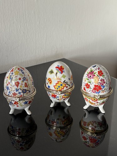 Porzellan dose - 3x, ei
