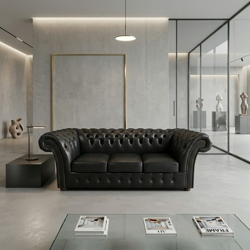 25354 chesterfield sofa couch - 25354,