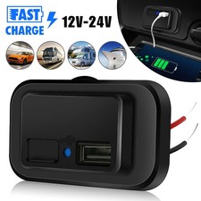 12V-24V Auto USB Ladegerät