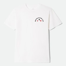BRIXTON VANGUARD TEE T-SHIRT GR: M WHITE
