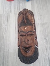 Afrikanische Holzmaske