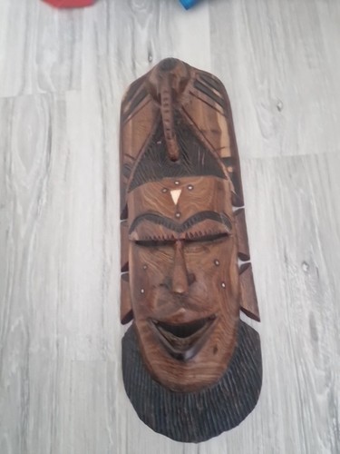 Afrikanische holzmaske - afrikanische,