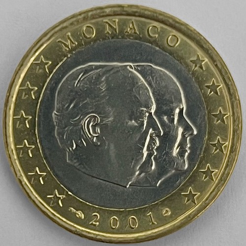 Euro kursmünze monaco 2001 - 1,