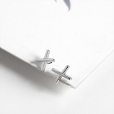 Kleine Ohrstecker "X "