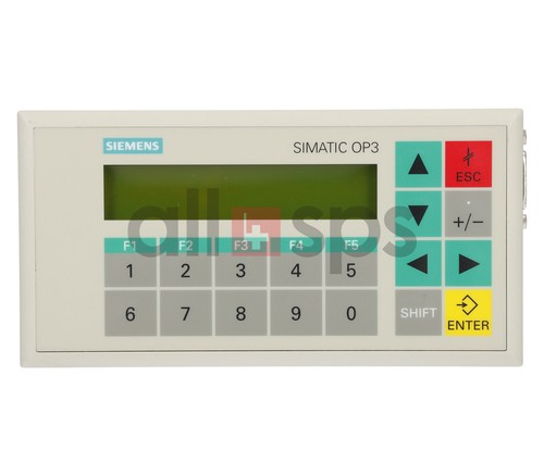 Siemens operator panel op3 - siemens,