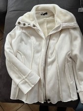 Weiß/Beige Herbstjacke Blind Date Women Gr. 44 / XL – kuschelig & kaum getragen