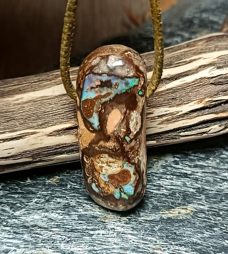 Boulder opal anhänger - opal,