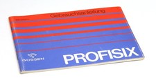 Original Gossen Gebrauchsanleitung für den Gossen Belichtungsmesser Profisix