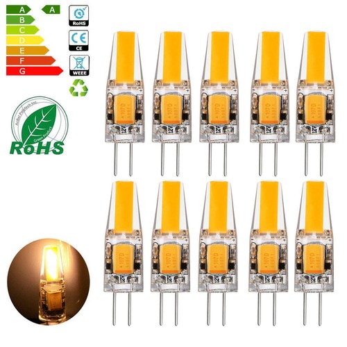 10x led cob lampen - g4,