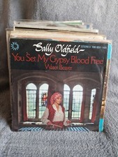 Keine Packstation Single7"Sally Oldfield..You Set My Gypsy Blood Free Siehe Foto