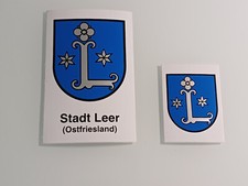 Aufkleberset Stadtwappen von