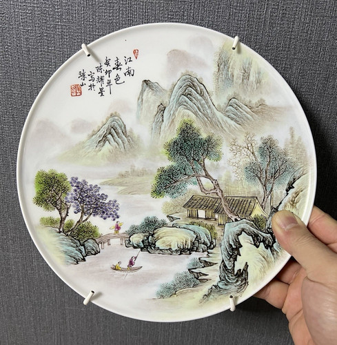 China porzellan wandteller - porzellan,