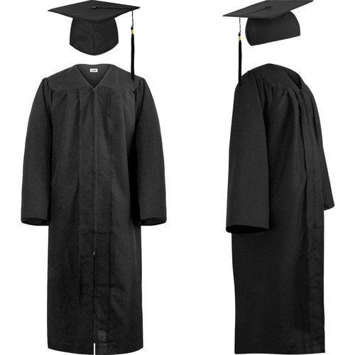 Graduation talar schwarz - graduation, xl