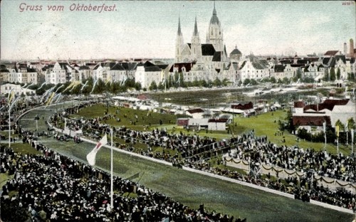 München oktoberfest - ak,