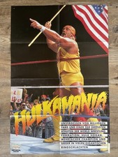 HULK HOGAN / HULKAMANIA (2)- Vintage Poster aus WWF/WWE/WCW MAGAZIN