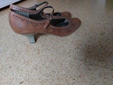 Janet D. Pumps Braun Gr 41 Tracht Damen Schuhe