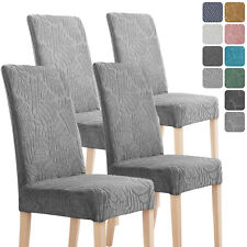 2/4/6x Stuhlhussen Stretch schützender Stuhlbezug Universal Stuhlüberzug Hussen 