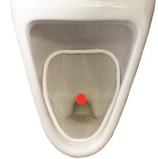 Urinalsieb Einsatz aus
