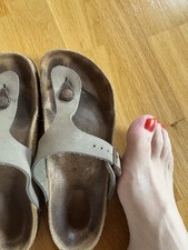 Birkenstock sehr viel getragen, für Sammler geeignet