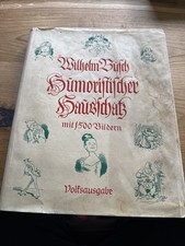 Wilhelm Busch - Humoristischer Hausschatz - Volksausgabe v. 1956 /22. Auflage