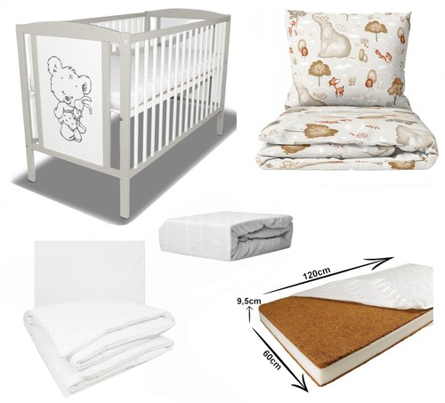 Babybett gitterbett kaschmir - gitterbett,
