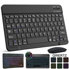Beleuchtete Tastatur QWERTZ