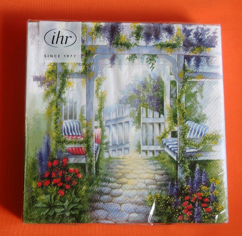 Servietten garten idylle 1 - servietten,